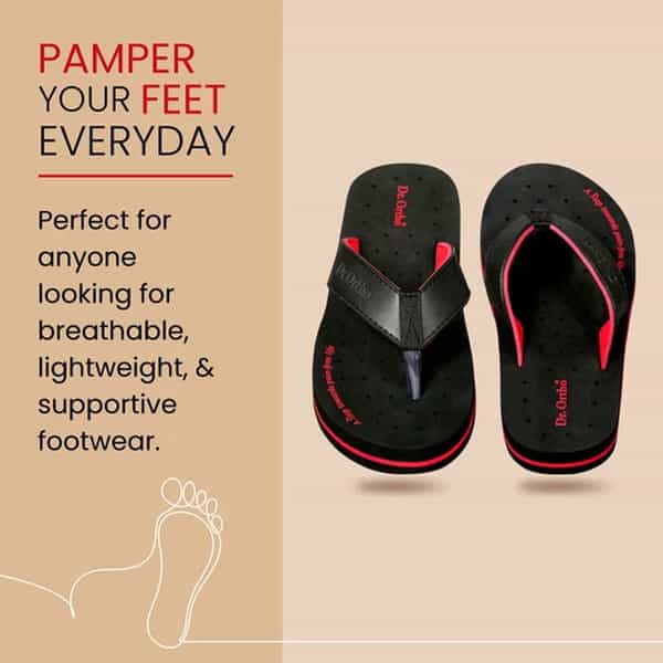 Dr Ortho Extra Soft Slippers For Men Size - 9 Uk