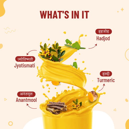 Babyorgano Nutriverse Kesar Haldi Milk Mix - 300g