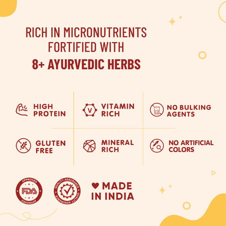 Babyorgano Nutriverse Kesar Haldi Milk Mix - 300g