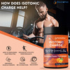 Electrofizz Isotonic Energy Drink Powder For Endurance Sports & Fitness Activities 1 Kg Jar -Orange