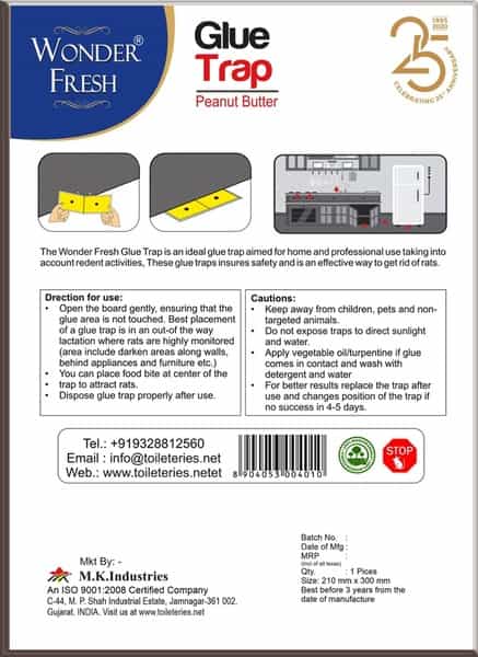 Wonder Fresh Glue Trap Big Size