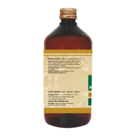 Uma Ayurveda Kutajarishta Ayurvedic Syrup 450 Ml