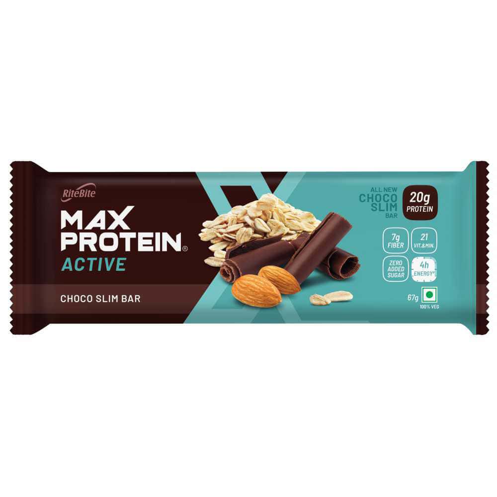 Buy Ritebite Max Protein Active Choco Slim Nutrition Bar Packet Of 67 G 