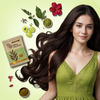 Nisha Nature Mate Henna Based Hair Colour Dark Brown 60G | No Ammonia/Resorcinol | 100% Coverage