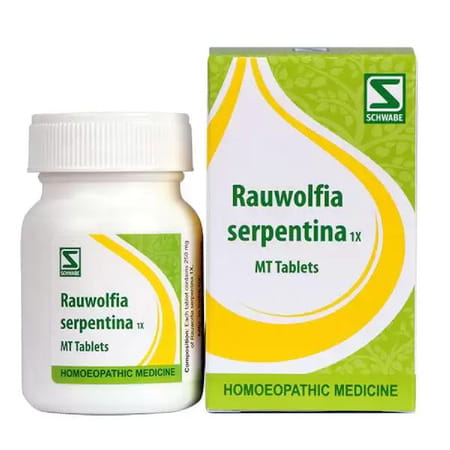 Dr. Willmar Schwabe Rauwolfia Serpentina 1x - 20gm (Pack Of 1)