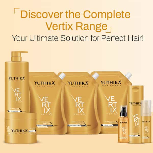 Yuthika Professional Vertix Hydrolyzed Keratin Post Care Shampoo 1000Ml