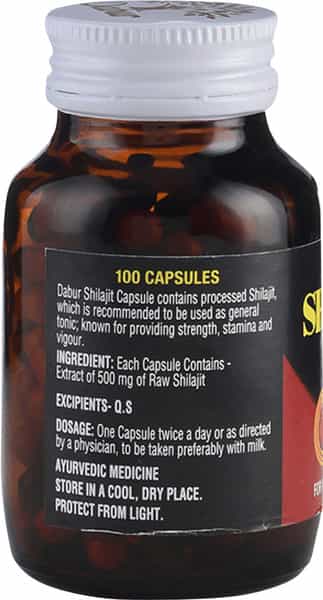 Dabur Shilajit Gold Syrup 100 Ml