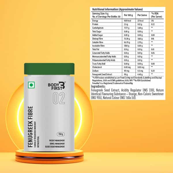 Bodyfirst Fenugreek Fibre
