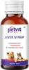 Petvit Liver Syrup With 15 Active Ingredients For Liver- Dog Supplement For All Age Group - 100Ml