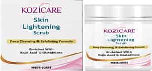 Kozicare Skin Lightening Scrub Deep Cleansing & Exfoliating Formula - 100 Gm
