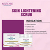 Kozicare Skin Lightening Scrub Deep Cleansing & Exfoliating Formula - 100 Gm