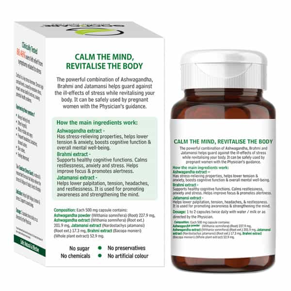 Goodcare Stress Guard Capsules - Ayurvedic Support For Stress Relief And Anxiety