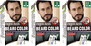 Bigen Men's Beard Color Brown Black B102 40G (Pack Of 3)