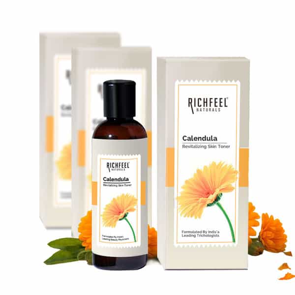 Calendula Revitalizing Skin Toner 80 Ml Pack Of 3