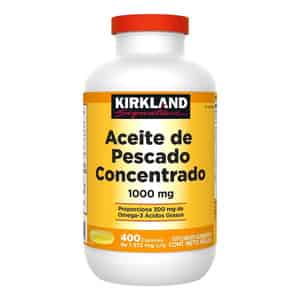 Kirkland Signature Fish Oil Concentrate With Omega-3 Fatty Acids | 400 Softgels | 1000mg