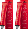 Schwarzkopf Igora Royal Cream Pack Of 2 Dark Brown 3-0