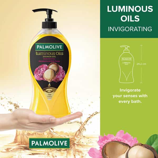 Palmolive Body Wash Luminous Oils Invigorating Shower Gel - 750 Ml