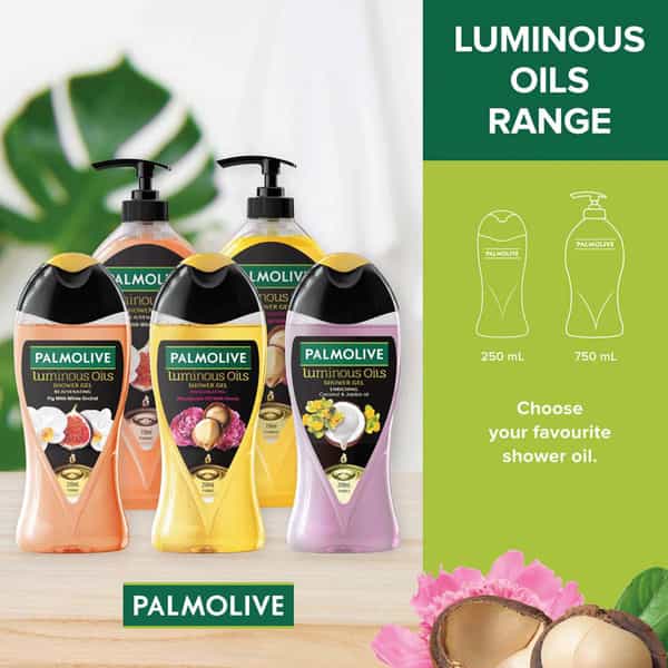 Palmolive Body Wash Luminous Oils Invigorating Shower Gel - 750 Ml