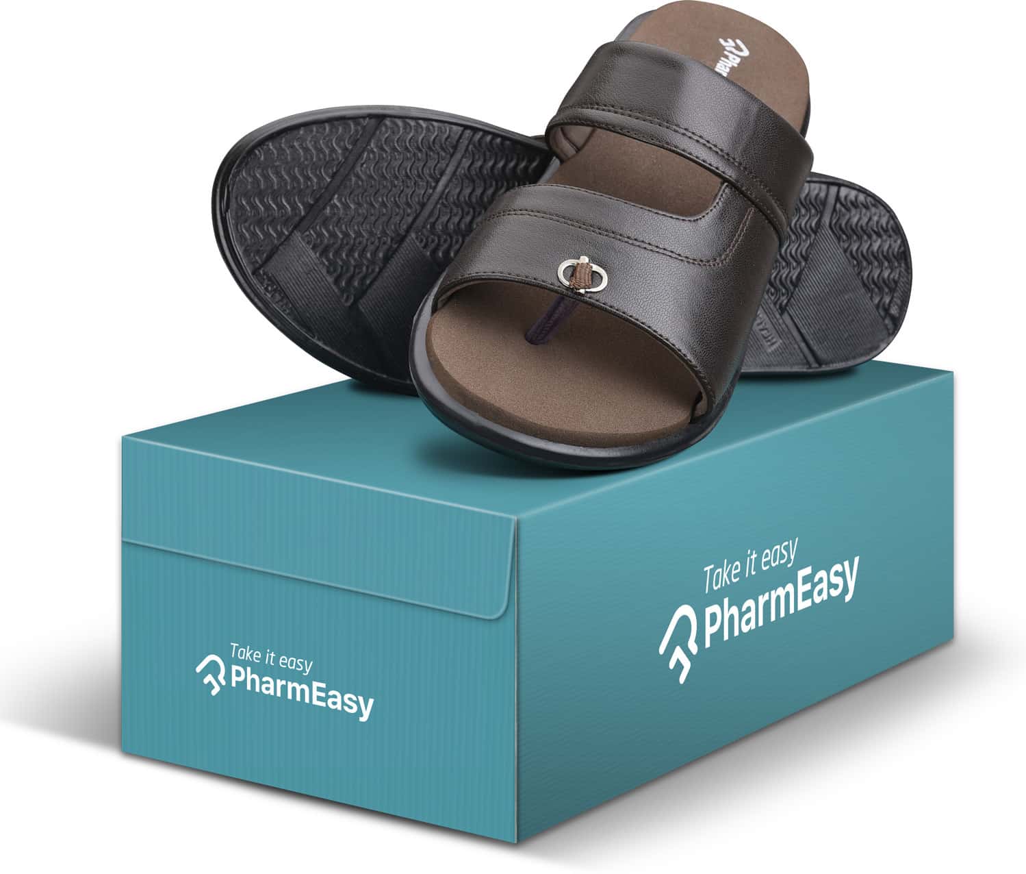 Buy PHARMEASY DIABETIC & ORTHOPEDIC MEN SANDALS (FAHION RANGE3) BROWN COLOR, SIZE 7 Online
