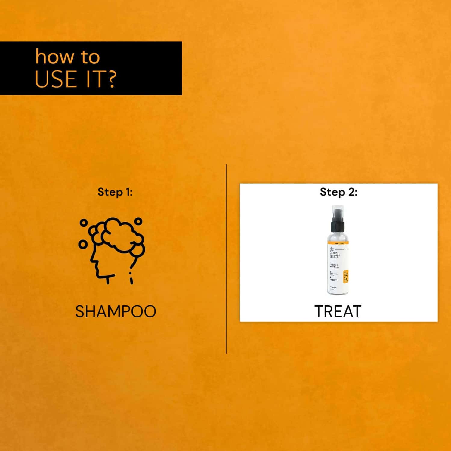 Buy DECONSTRUCT VITAMIN C HAIR SERUM 1 VITAMIN C COMPLEX + 0.2