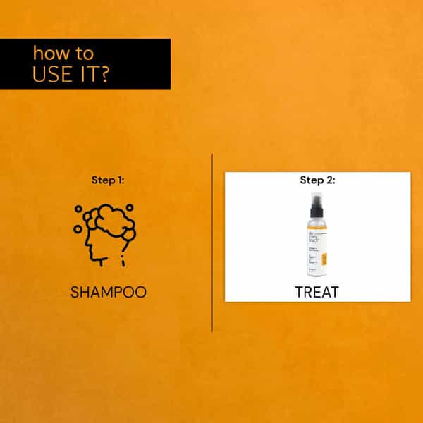 Deconstruct Vitamin C Hair Serum - 1 % Vitamin C Complex + 0.2% Vitamin E | Unisex (100Ml)