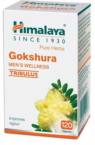 Himalaya Gokshura Men's Wellness Improves Vigour | Tribulus | Tablets | 120 No's
