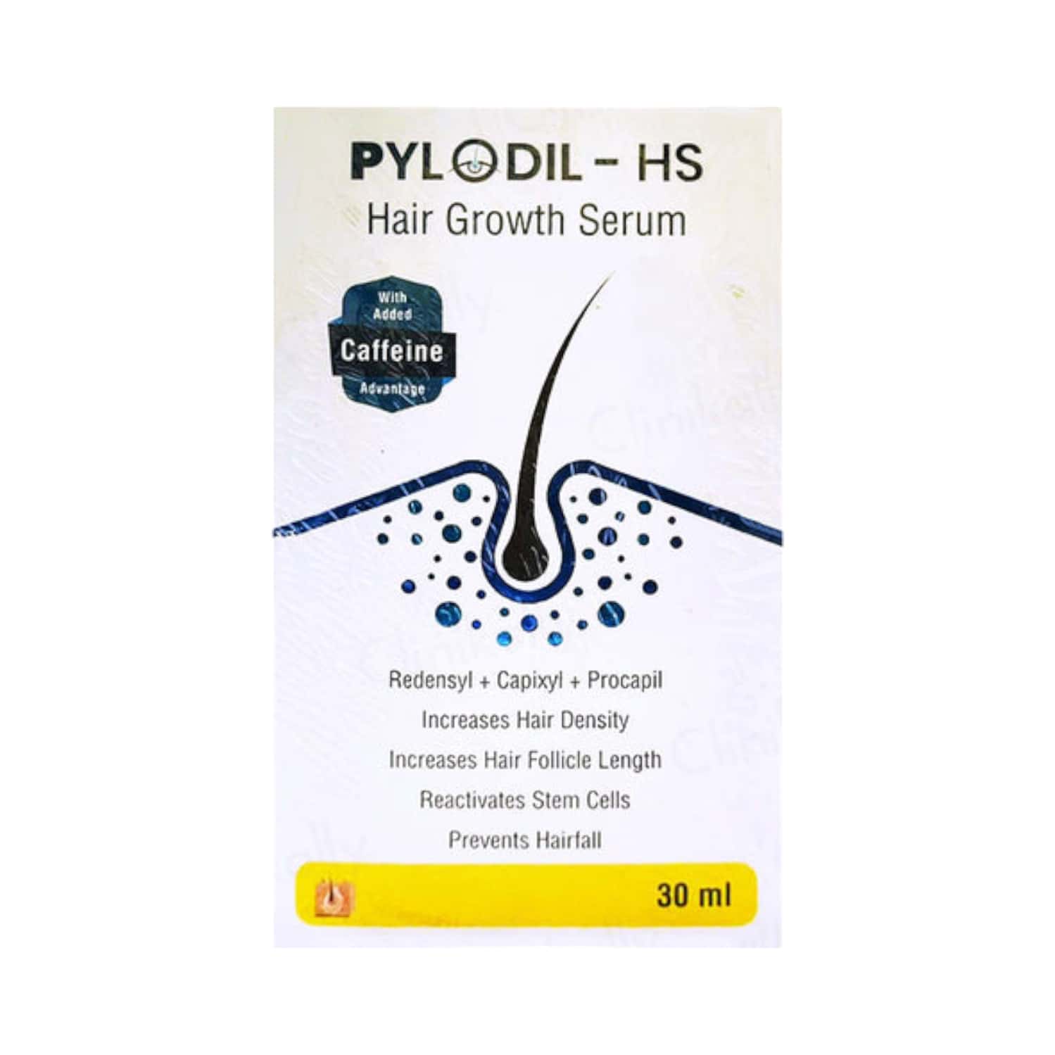 Pylodil Hs Hair Growth Serum With Caffeine 60ml