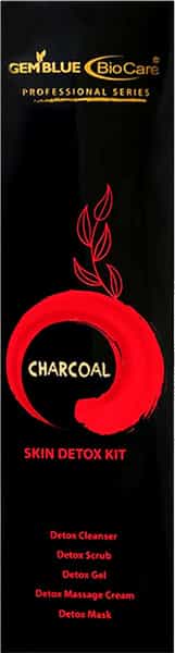 Gemblue Biocare Charcoal Skin Detox Facial Kit 275Gm
