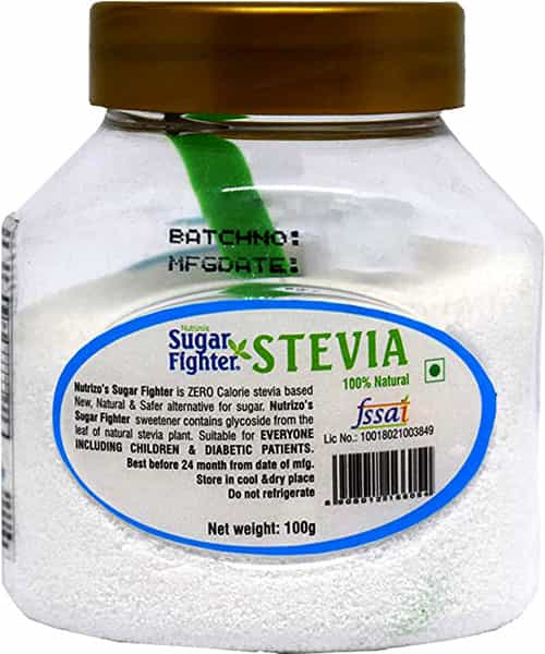 Sugar Fighter Stevia Jar - 100Gm Powder Jar (Combo Of 3) - Get 10Ml Stevia Liquid Free