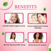 Cipzer Women Support Syrup | Ayurvedic Formula For Uterine Health & Irregular Periods | 100 Ml