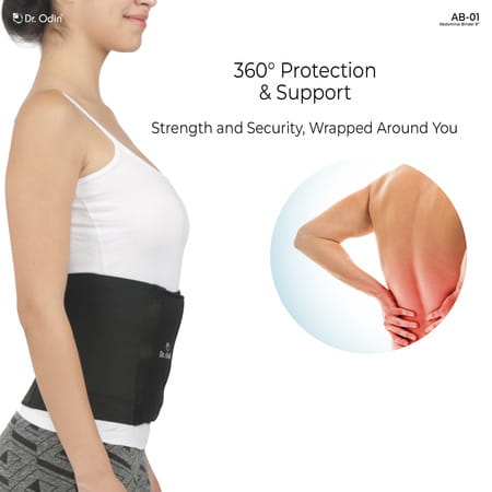 Dr. Odin Abdominal Binder 8 | Optimal Comfort And Compression For Post-Surgery Recovery | Medium