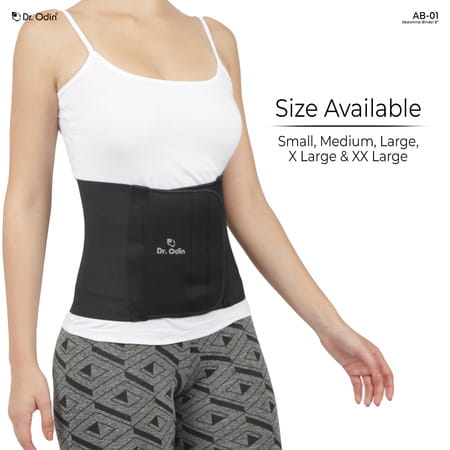 Dr. Odin Abdominal Binder 8 | Optimal Comfort And Compression For Post-Surgery Recovery | Medium