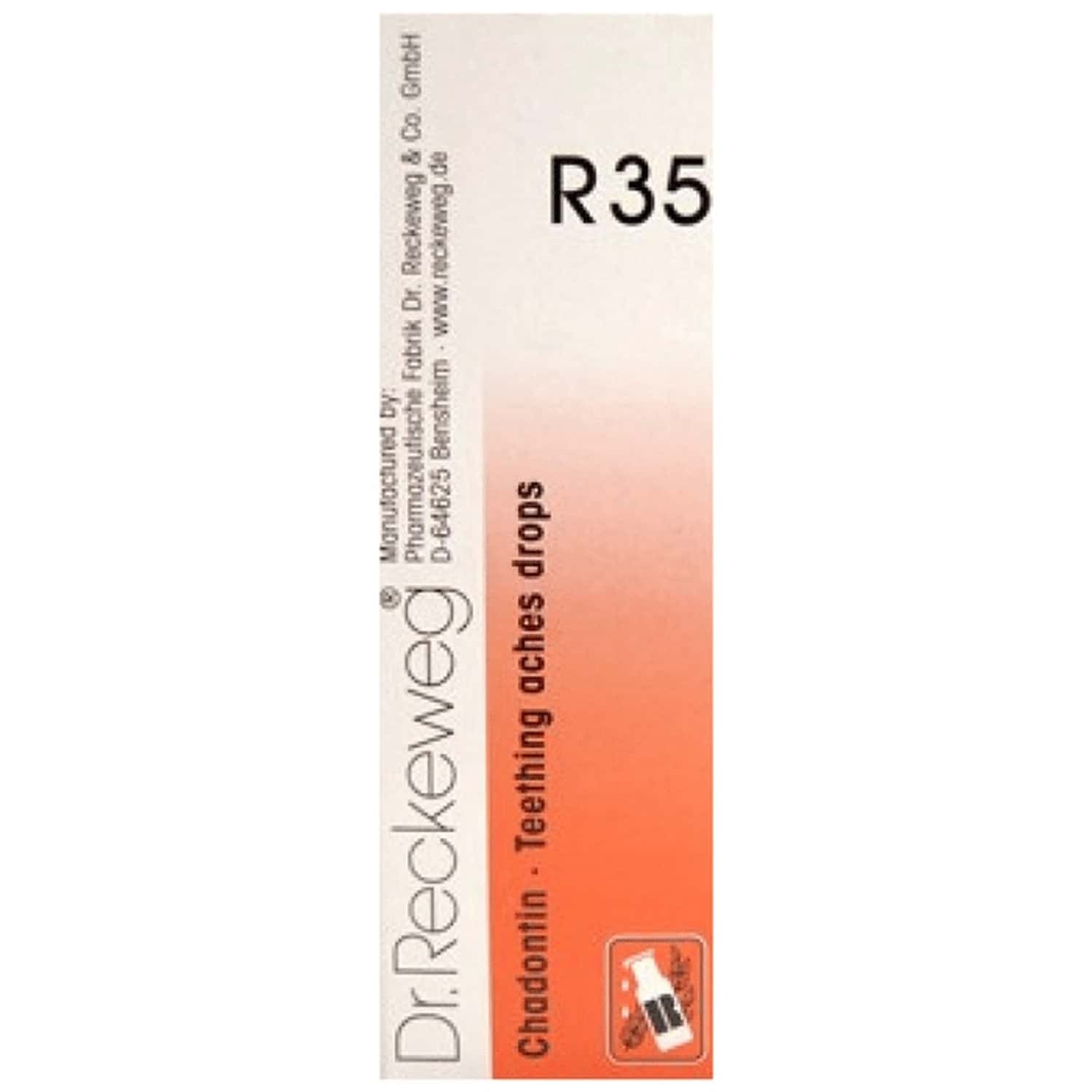 Dr. Reckeweg R35 Teething Aches Drops 22 Ml
