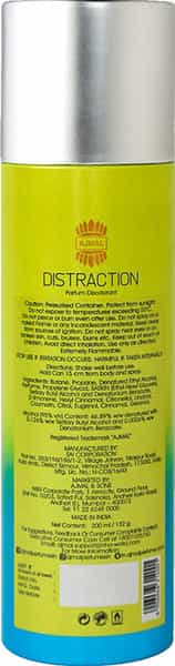 Ajmal 1 Distraction For Unisex 1 Aurum For Women & 1 Wisal For Women Deodorants Combo Pack Of 3