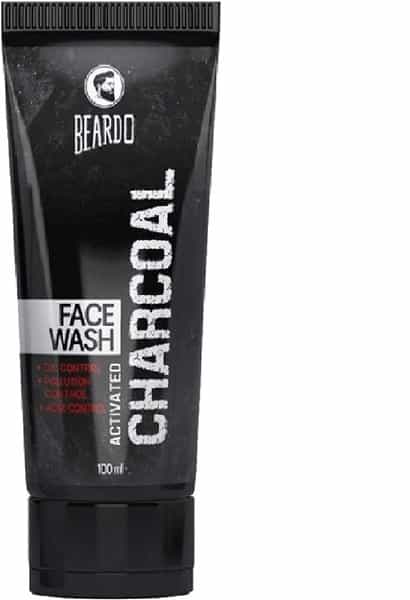 Beardo Activated Charcoal Face Wash And Beardo Ultraglow Face Lotion Combo