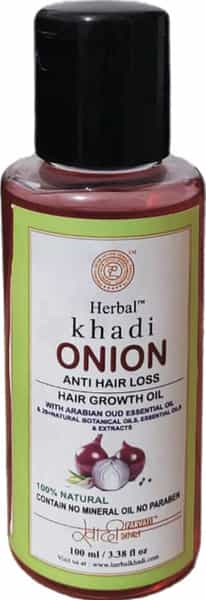 Khadi Herbal Onion Hair Oil 100Ml