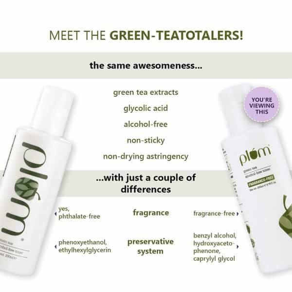 Plum Green Tea Fragrance- Free Toner - 200 Ml