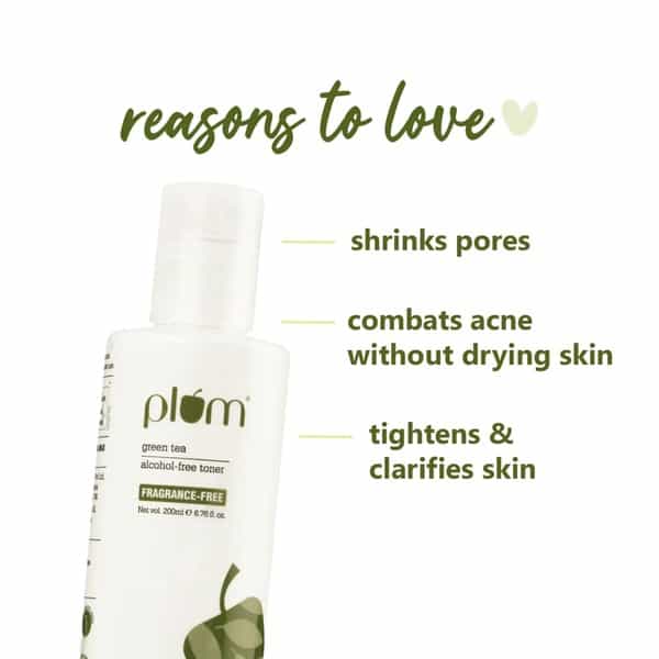 Plum Green Tea Fragrance- Free Toner - 200 Ml