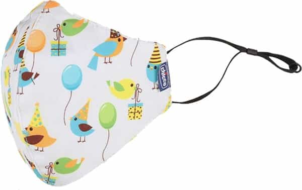 Chicco Kids Face Mask 3-6Y Panda-Jungle-Bird - 3Pc