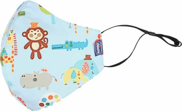 Chicco Kids Face Mask 3-6Y Panda-Jungle-Bird - 3Pc