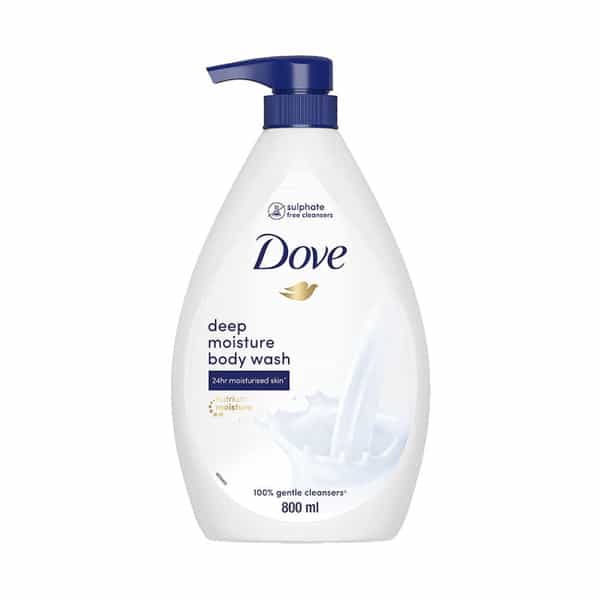 Dove Deeply Nourishing Body Wash | With Moisturisers For Softer | 800 Ml