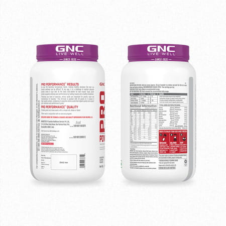 Gnc Pro Performance Power Protein | 30g Protein | 2.2g L-Glutamine | Double Rich Chocolate | 2 Lbs