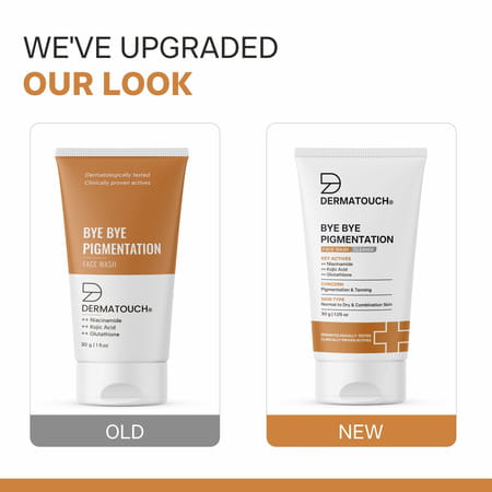 Dermatouch Bye Bye Pigmentation Face Wash - 30g Pack Of 2