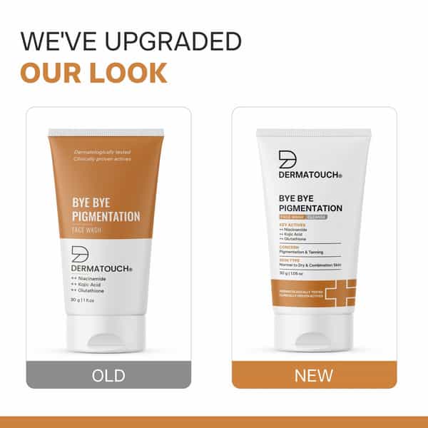 Dermatouch Bye Bye Pigmentation Face Wash - 30G Pack Of 2