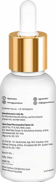 Cgg Cosmetics 2% Hyaluronic Acid Serum- Glow & Wrinkles For Normal To Dry Skin - 30Ml