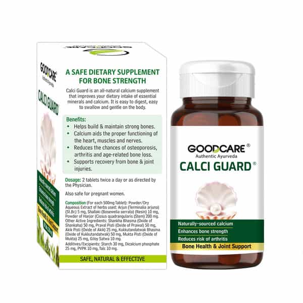 Goodcare Calci Guard Tablets | Maintains Optimal Bone Health | Strength & Joint Muscles