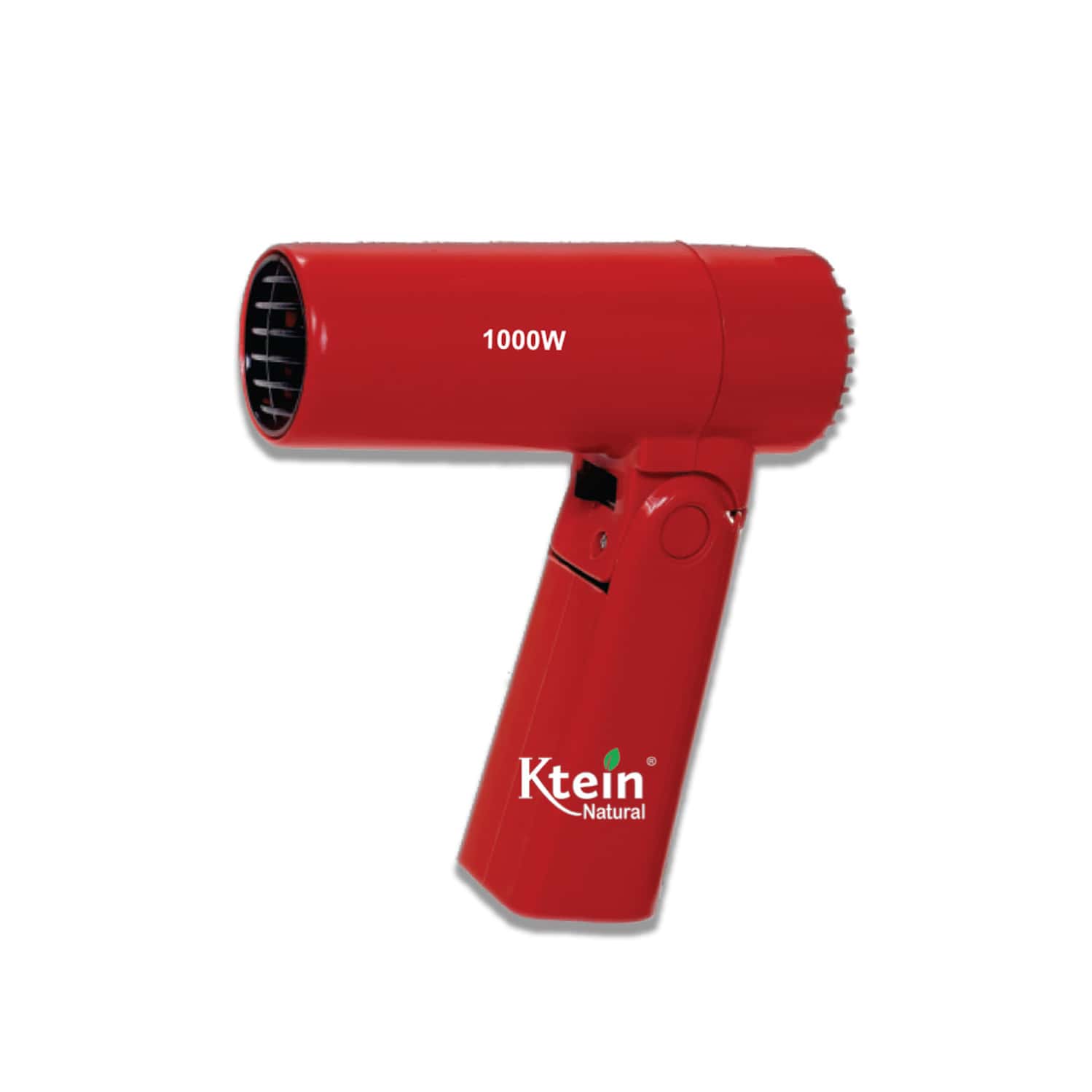 Ktein Mini Hair Dryer With Concentrator Nozzle | Dual Function Switch | Hanging Loop | 1000w - 1pc