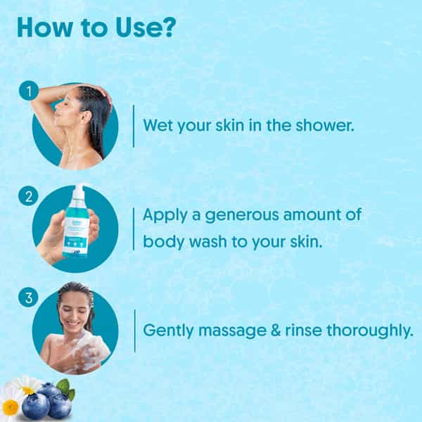 Aravi Organic 2% Salicylic Acid Body Wash With Niacinamide & Blueberry - 300Ml