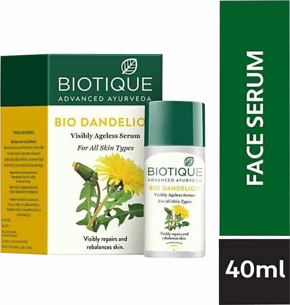 Biotique Bio Dandelion Ageless Serum 40 Ml