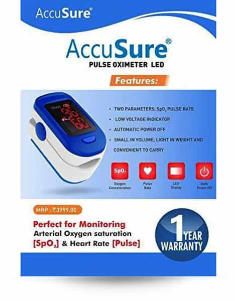 Accusure Pulse Oximeter | Fs10c